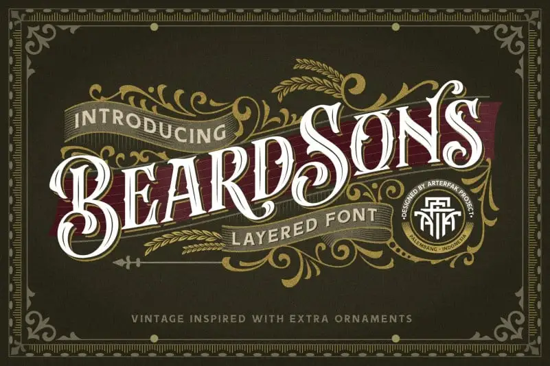 Beardsons Normal Blackletter Font