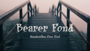 Bearer Fond Font