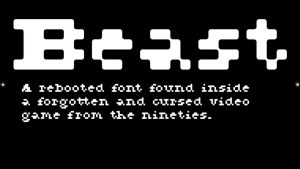 Beast Font › Fontesk