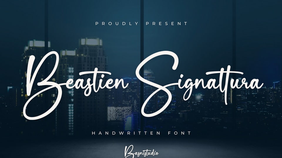 Beastien Signattura Font › Fontesk
