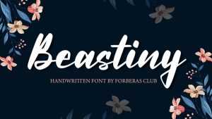 Beastiny Font › Fontesk