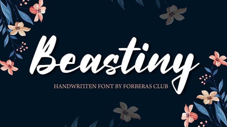 Beastiny Font › Fontesk