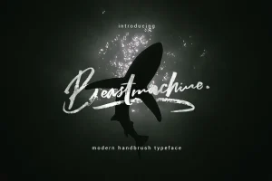 Beastmachine Brush Font