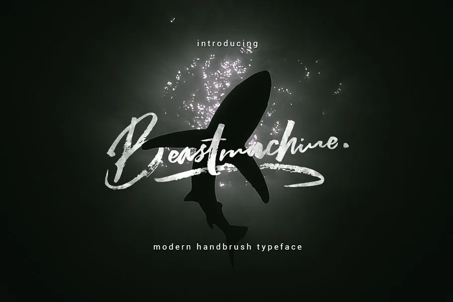Beastmachine Brush Font