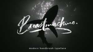 Beastmachine Script Font › Fontesk