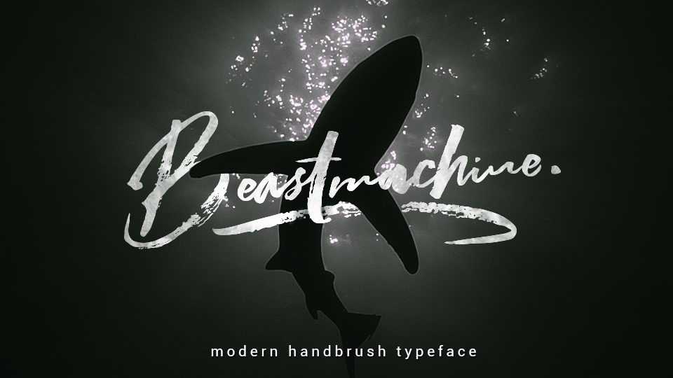 Beastmachine Script Font › Fontesk