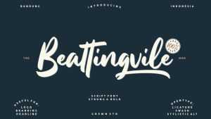 Beattingvile Font › Fontesk