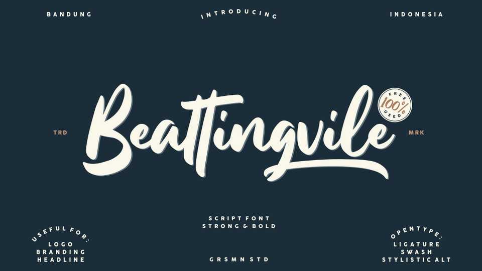 Beattingvile Font › Fontesk