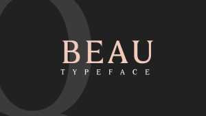 Beau Font › Fontesk