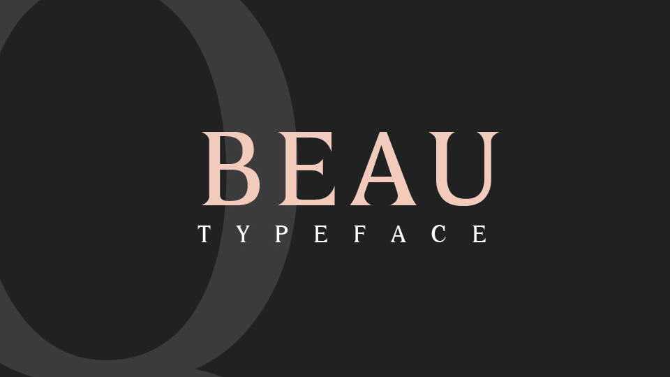 Beau Font › Fontesk