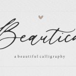 Beautica Script Font › Fontesk