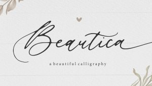 Beautica Script Font › Fontesk