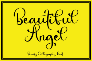 Beautiful Angel Font