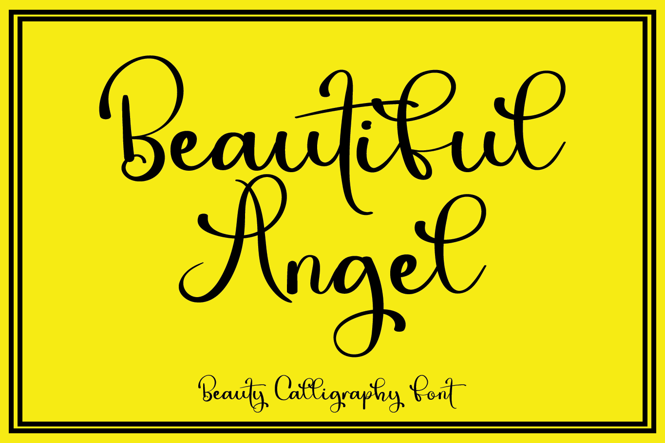 Beautiful Angel Font