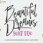 Beautiful Dreams Font - Fonte Grátis Beautiful Dreams Font