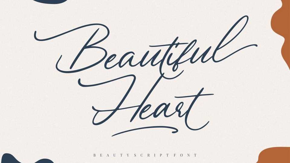 Beautiful Heart Font › Fontesk