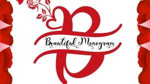 Beautiful Monogram Font › Fontesk