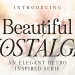 Beautiful Nostalgia Font › Fontesk