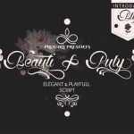 Beautifuly Calligraphy Font