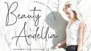 Beauty Andellia Font › Fontesk