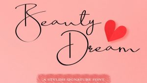 Beauty Dream Font › Fontesk