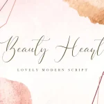 Beauty Heart Script Font