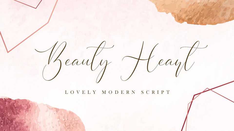 Beauty Heart Script Font › Fontesk