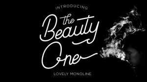 Beauty One Font › Fontesk