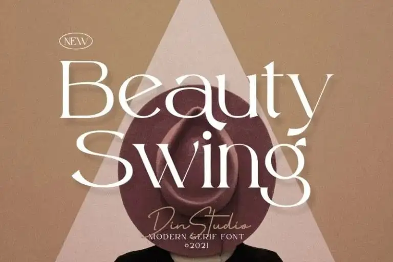 Beauty Swing Serif Font