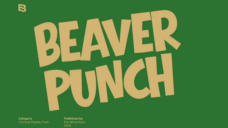 Beaver Punch Font › Fontesk