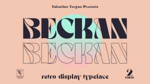 Beckan Font › Fontesk
