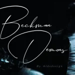 Beckman Demons Signature Font