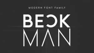 Beckman Font › Fontesk