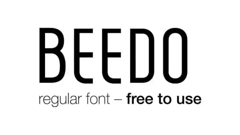 Beedo Display Font