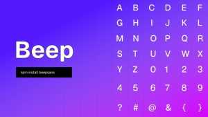 Beep Sans Font › Fontesk