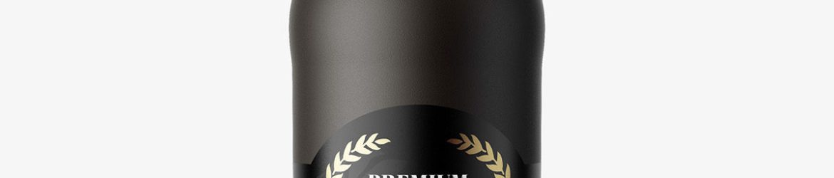 Beer mockup / matte