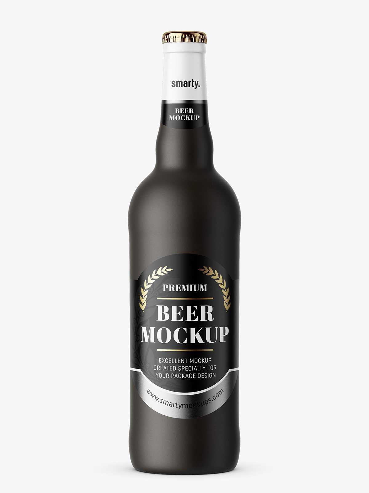 Beer mockup / matte