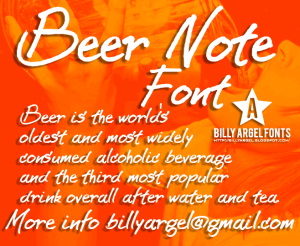 BEER NOTE Font