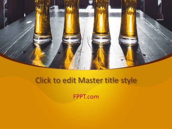 Beer PowerPoint Template