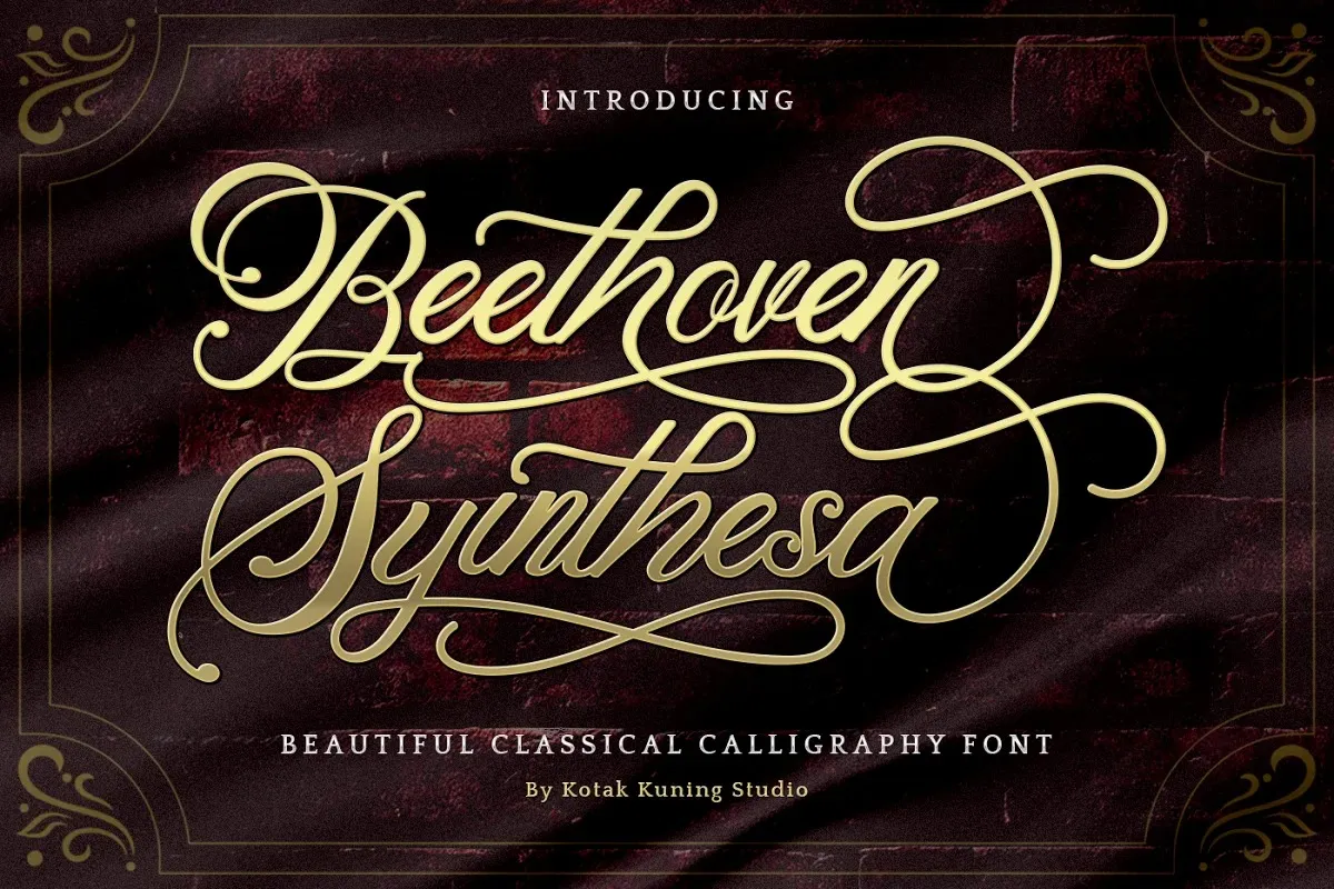 Beethoven Syinthesa Font