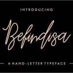 Befindisa Script Font