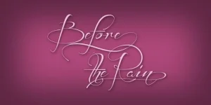 Before The Rain Font