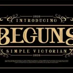 Beguns Display Font
