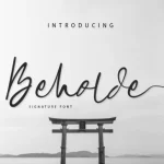 Beholde Font