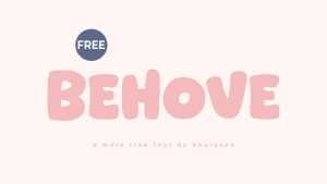 Behove Font › Fontesk
