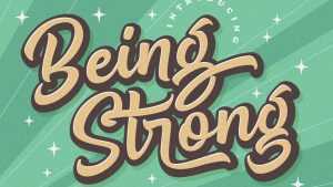 Being Strong Font › Fontesk