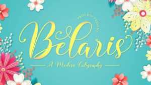 Belaris Font › Fontesk