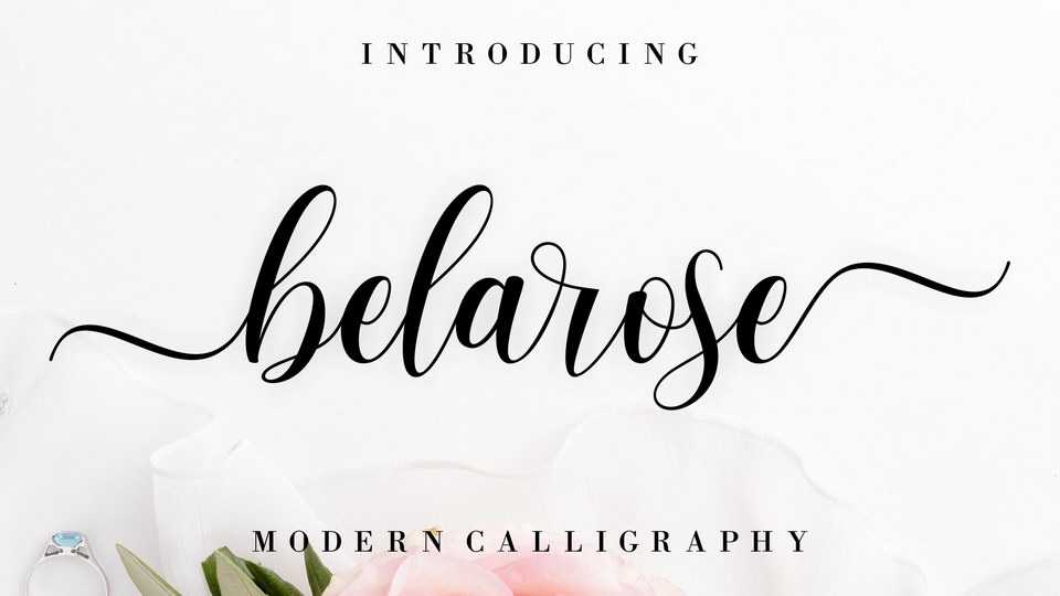 Belarose Script Font › Fontesk