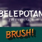 Belepotan Font