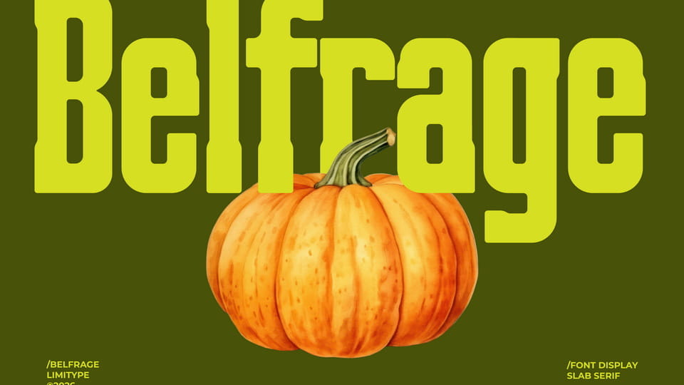 Belfrage Font › Fontesk